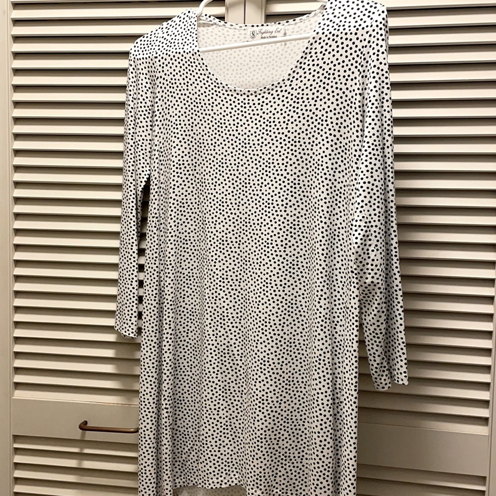 Fighting Eel polka dot dress